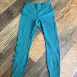 90 Degree By Reflex Wonderlink Ribbed Contrast High Waist Leggings XS